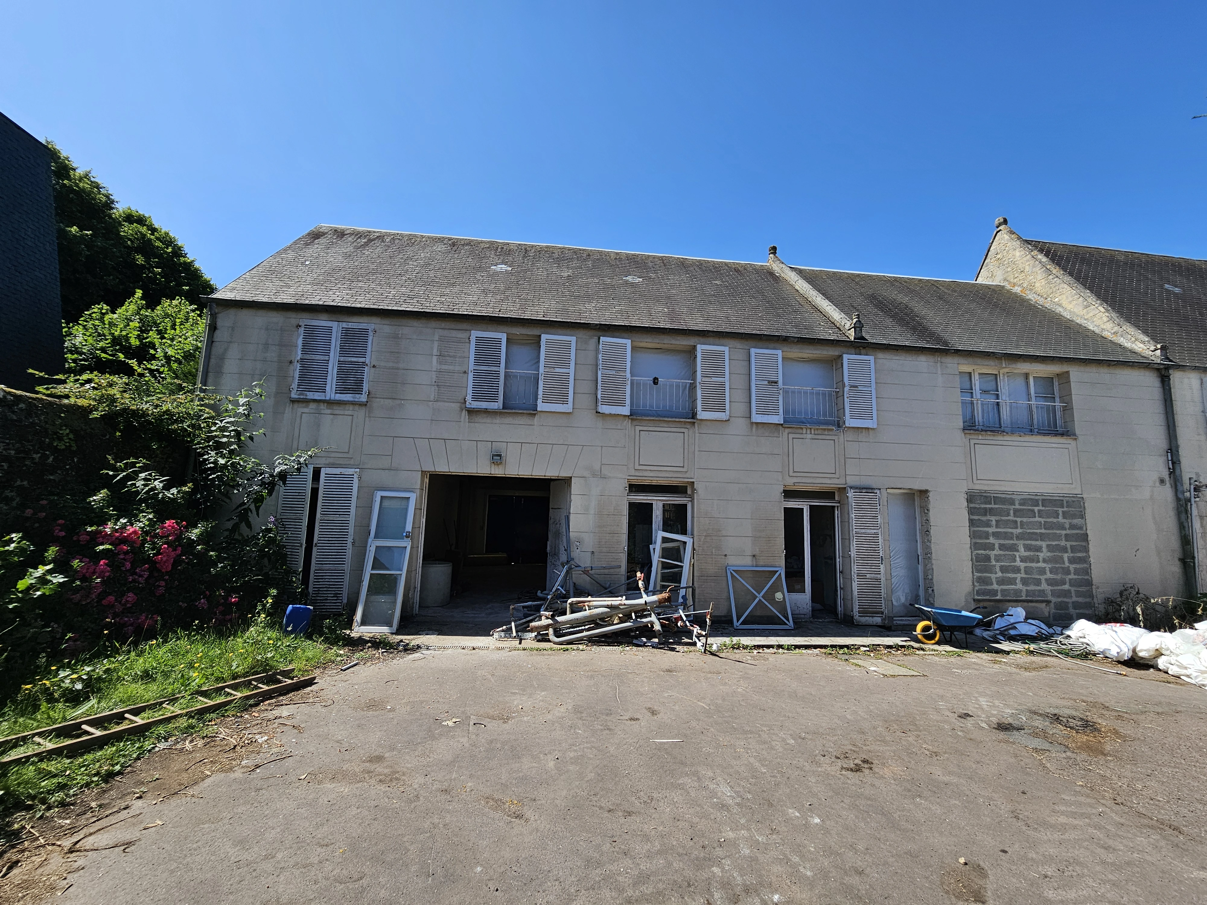 Hôpital en travaux